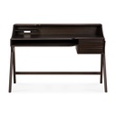 Bureau Flow – Acajou brun rosé – 140×55×96 cm