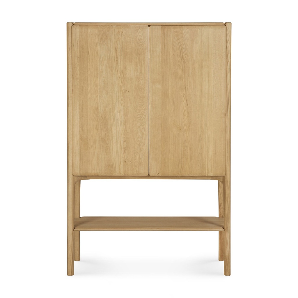 Armoire PI – chêne naturel – 110×45×170 cm