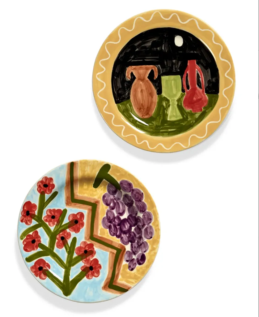 Assiette à dîner 02 – lot de 2 – Mix Dreams Delicia