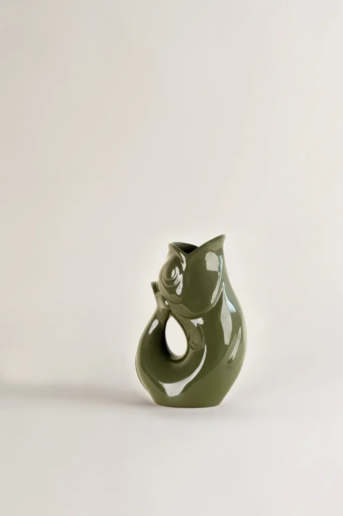 [PIGL-KAKB] Carafe GlouGlou - L’authentique made in France - kaki brillant