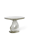 Centre de table en verre Damo – transparent – Ø30