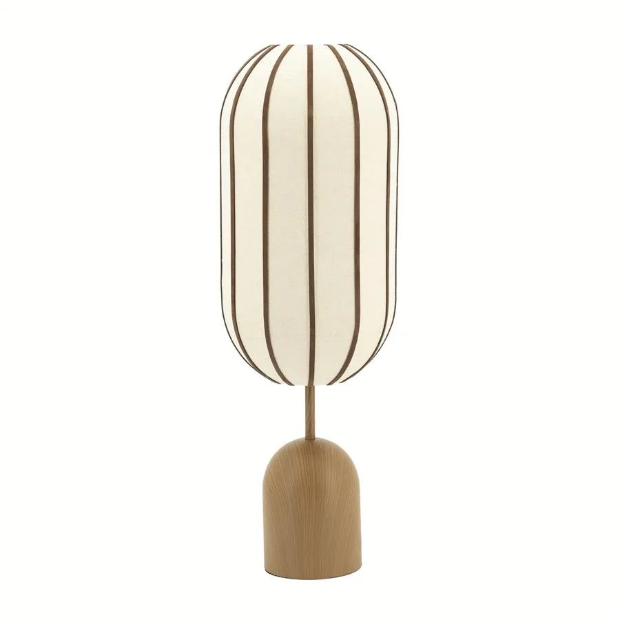 [260279] Lampe Cocoon - brown D27 H79,5