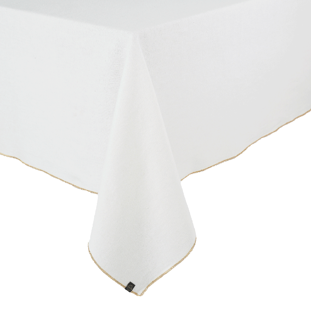 [100128_00_250] Nappe Verone Blanc (160 x 250)