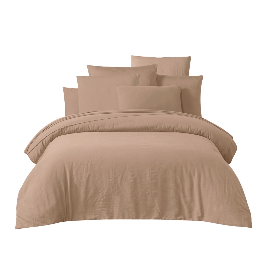[H010_DH2_003] Linge de lit TALOA Cimarron (Drap housse 140 x 200)
