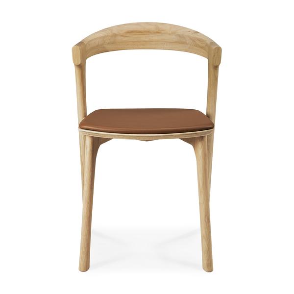 [51488] Chaise Bok – Chêne (Cognac Leather (Vernis))