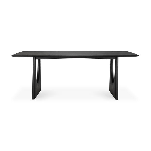 Table Geometric – Chêne noir Vernis