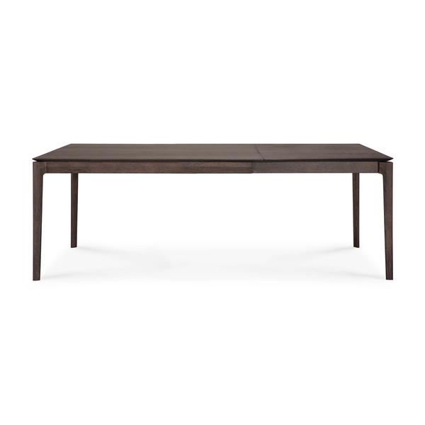 Table à rallonge Bok – Chêne brun Vernis