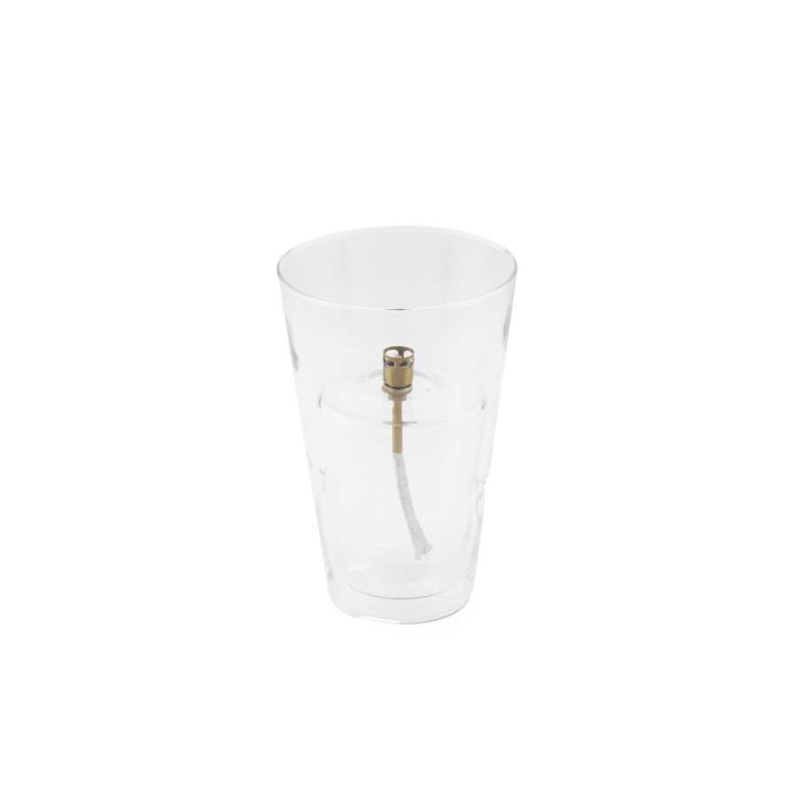 [1325] Windshelter Conical Clear brass M -H19