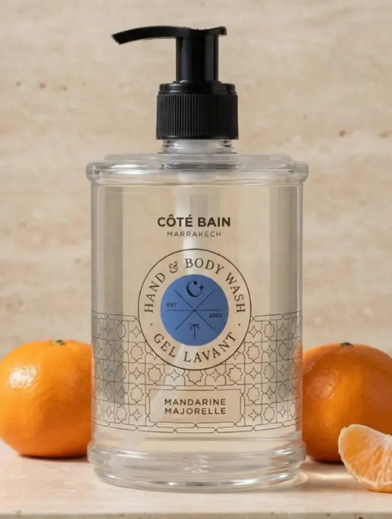 [BAIN-GEL-MM-370ML] Gel lavant main & corps MANDARINE MAJORELLE 370ml
