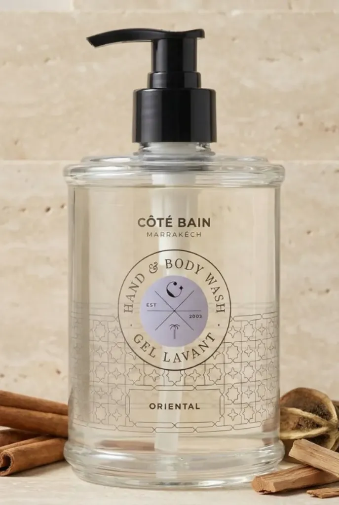 [BAIN-GEL-OR-370ML] Gel lavant main & corps ORIENTAL 370ml