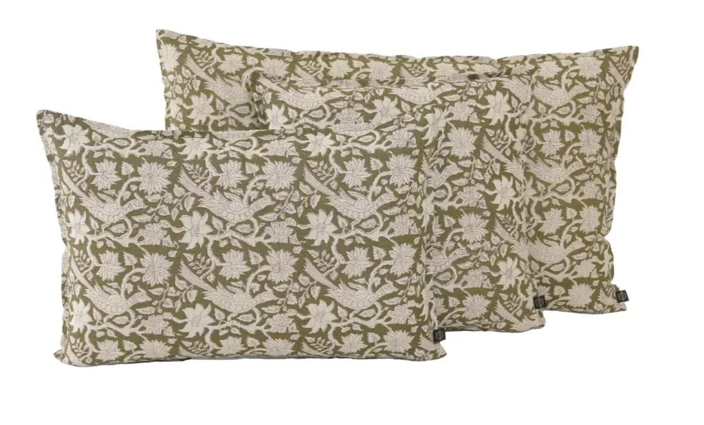 [100548_02_045] Coussin  JAIPUR kaki 45x45