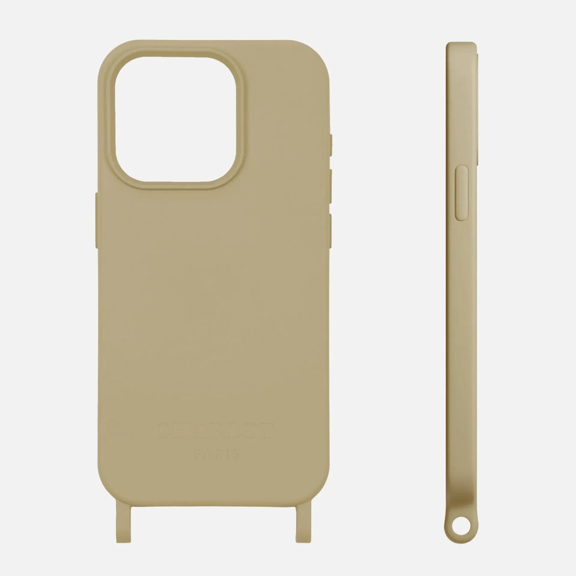 Coque silicone Iphone 16 pro max - Taupe