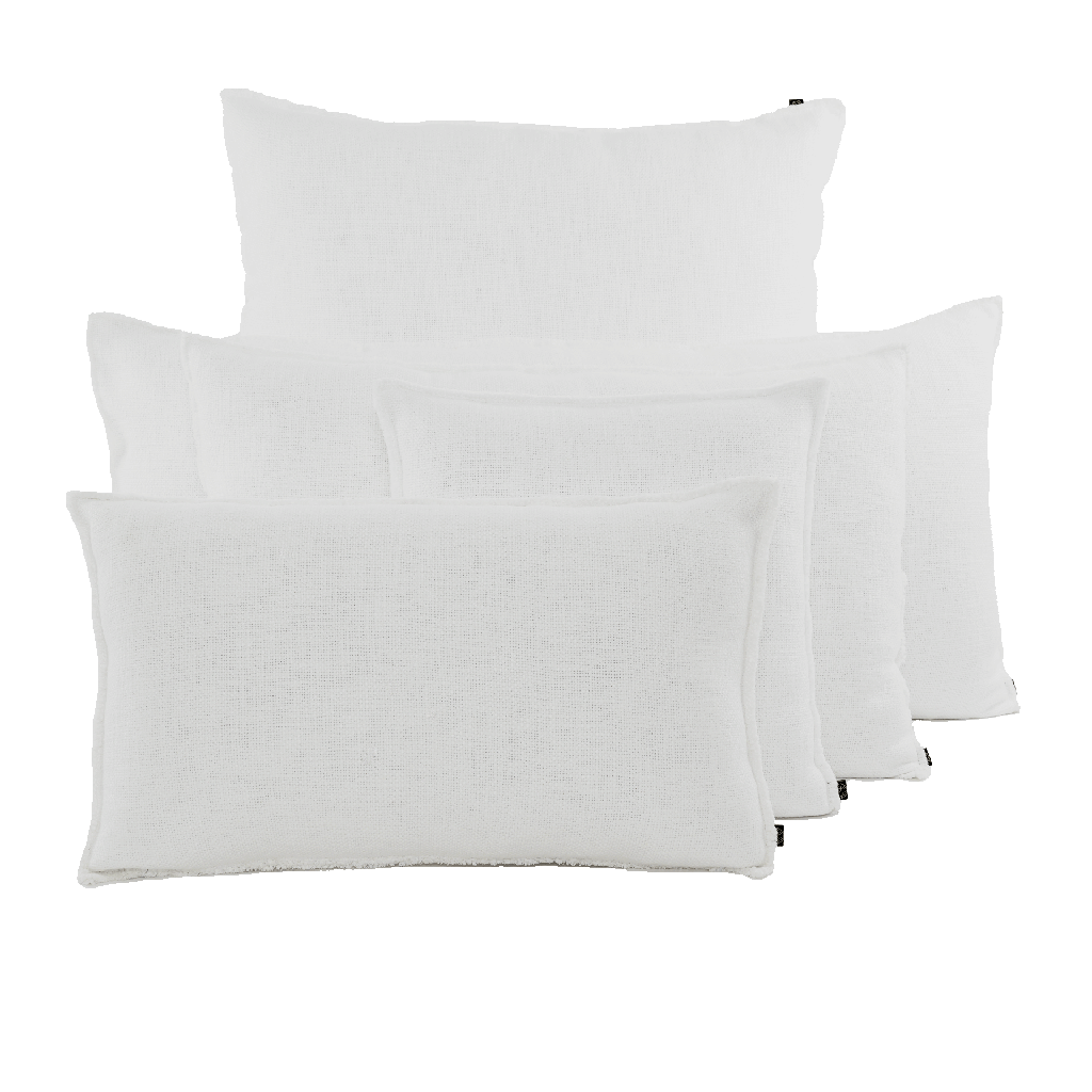 [100530_00_060H] Housse de coussin California Blanc (40 x 60)