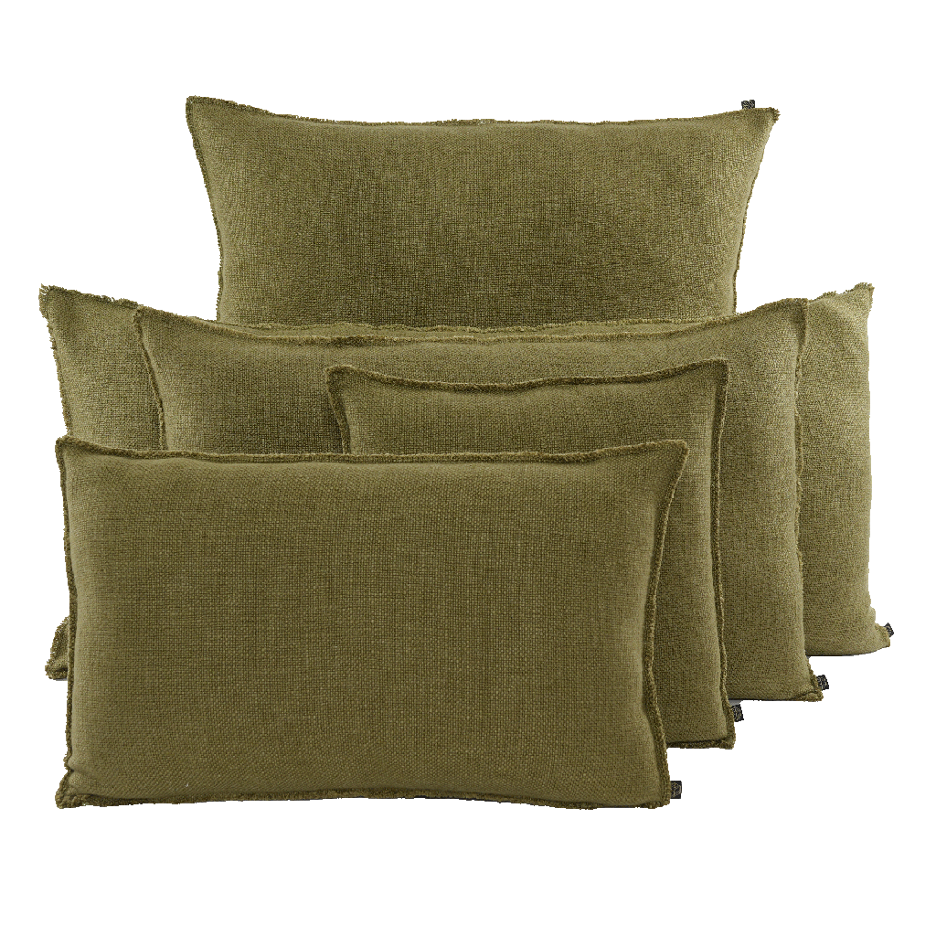 [100530_06_060H] Housse de coussin California Olive (40 x 60)