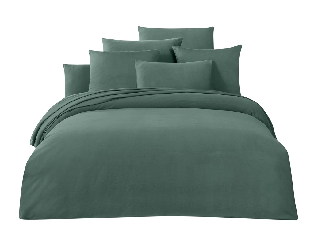 [H010_DH2_002] Linge de lit TALOA Pigeon (Drap housse 140 x 200)