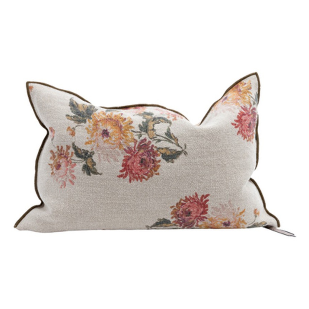 Coussin Vice Versa Lin Wabi-Sabi Imprimé - impérial bouquet