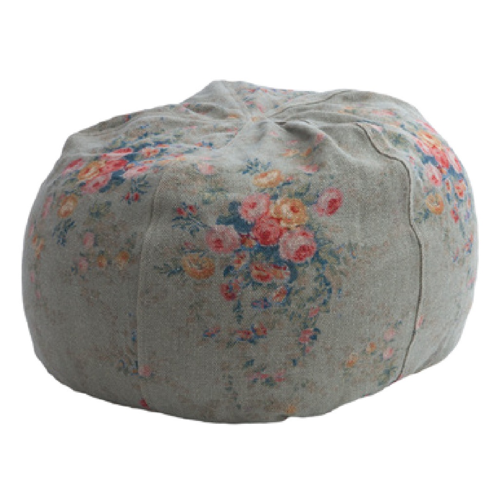 Coussin Vice Versa Lin Wabi-Sabi Imprimé - pompadour nuage