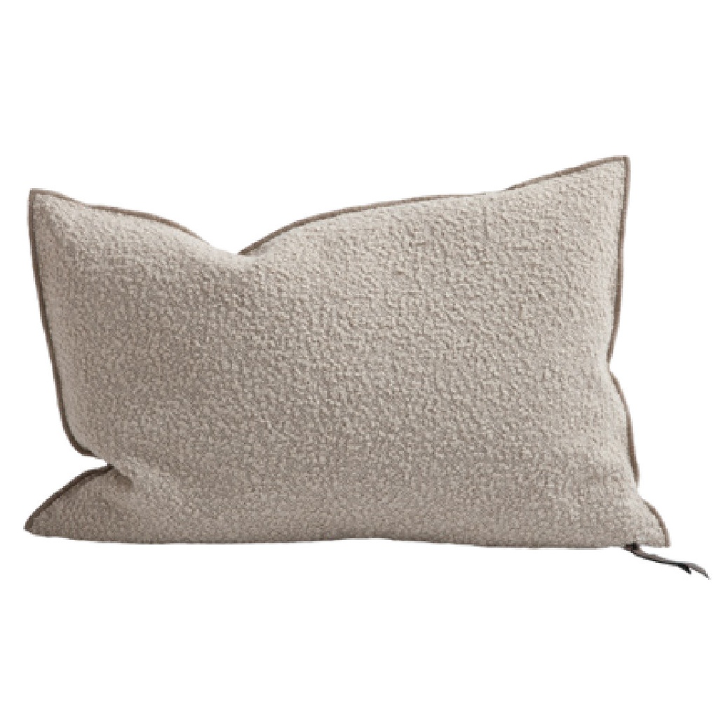 Coussin Vice Versa Toile Wooly - naturel