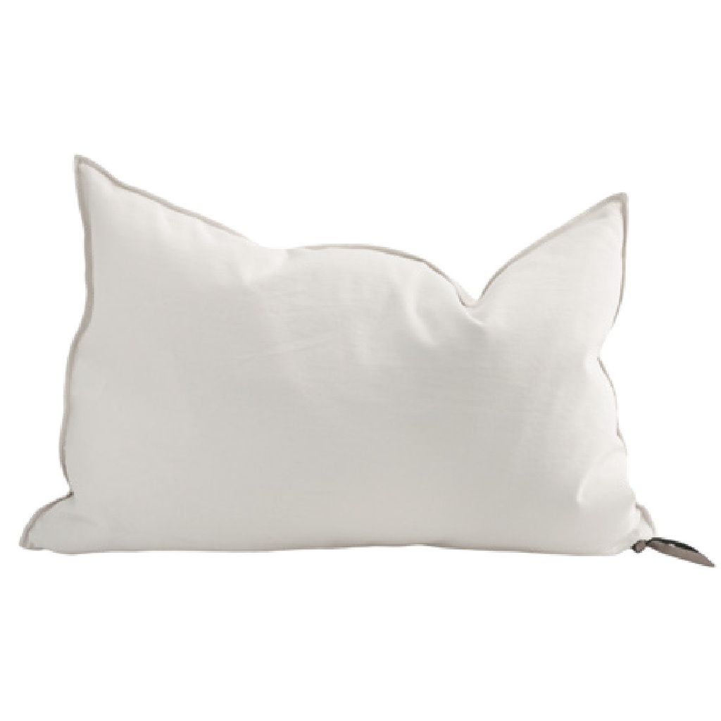 Coussin Vice Versa Satin Mimi - off white
