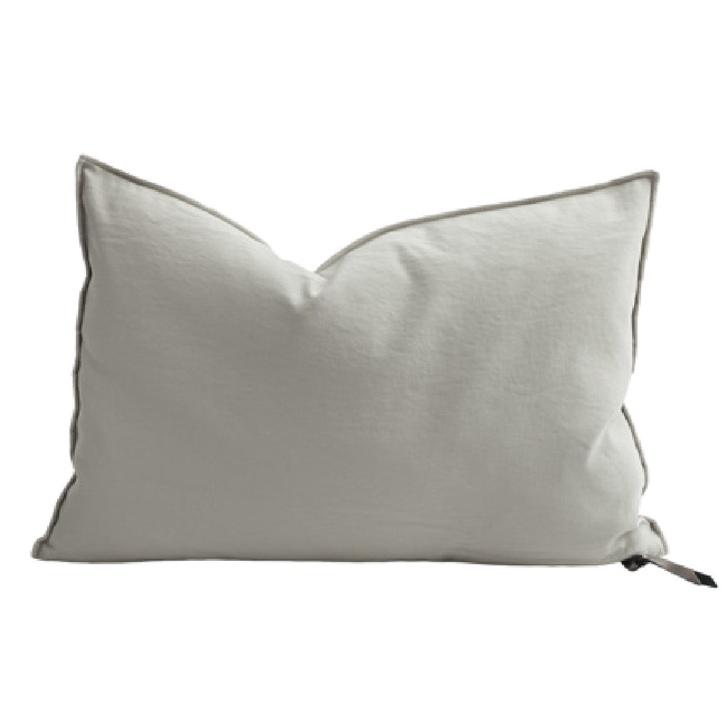 Coussin Vice Versa Satin Mimi - ciment