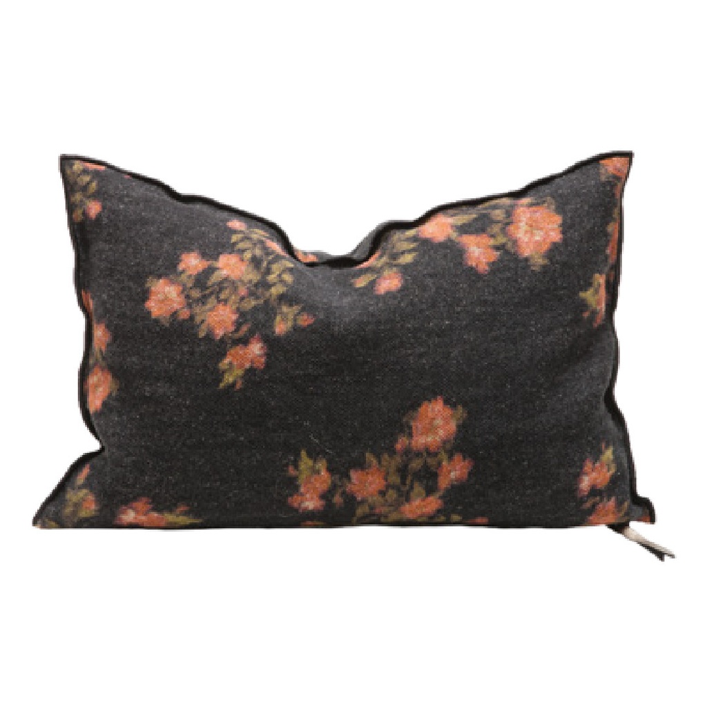 Coussin Vice Versa Lin Wabi-Sabi Imprimé - les roses spritz (65 x 65 cm)