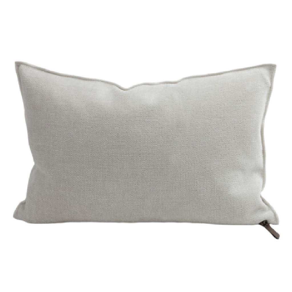 Coussin Vice Versa Chenille Visconti - off white