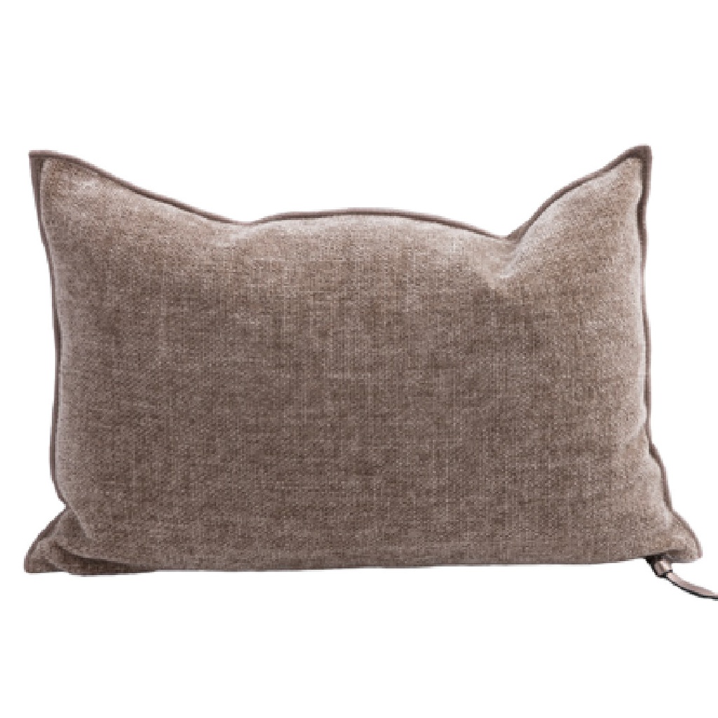 Coussin Vice Versa Chenille Visconti - blush