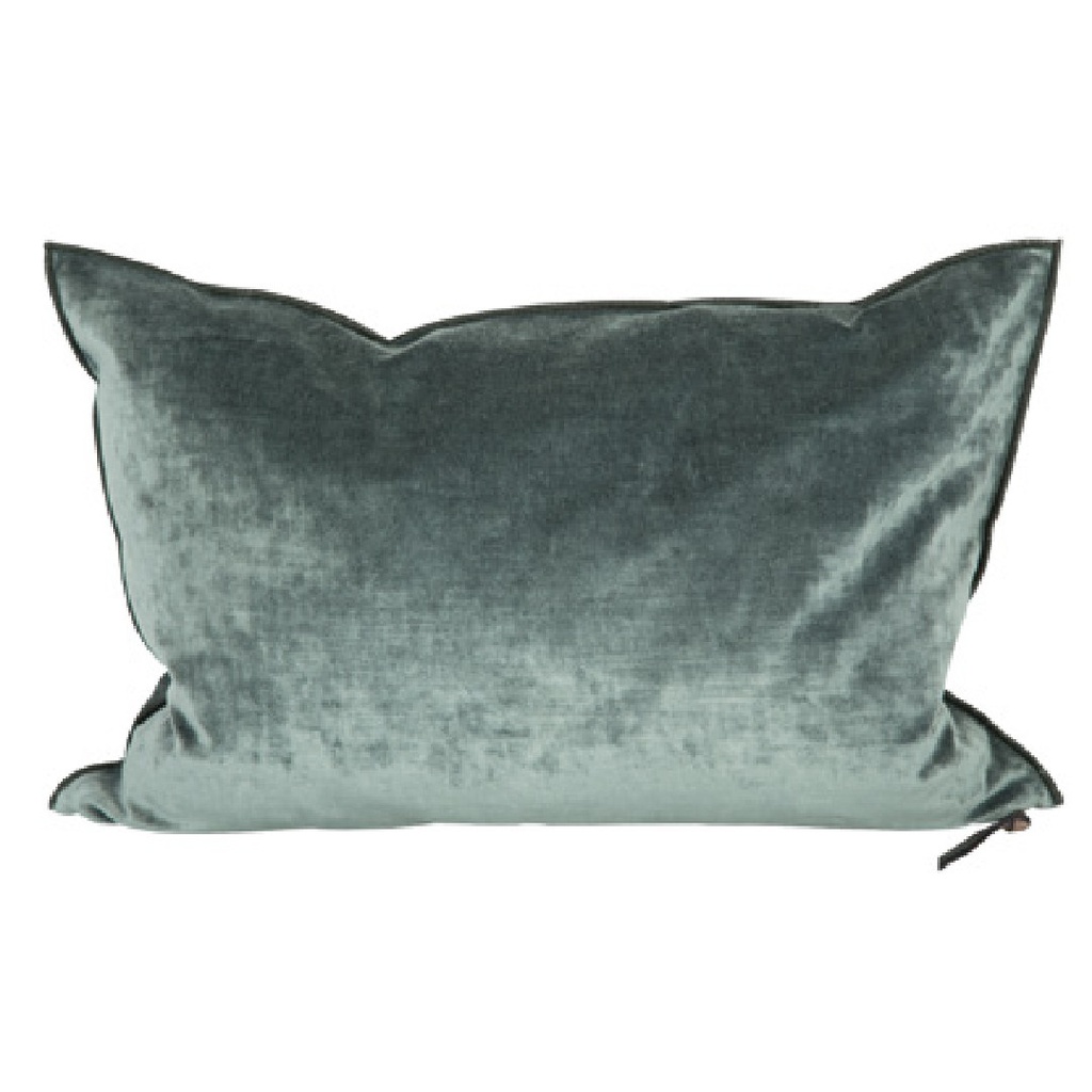 Coussin Vice Versa Velours Royal - canard