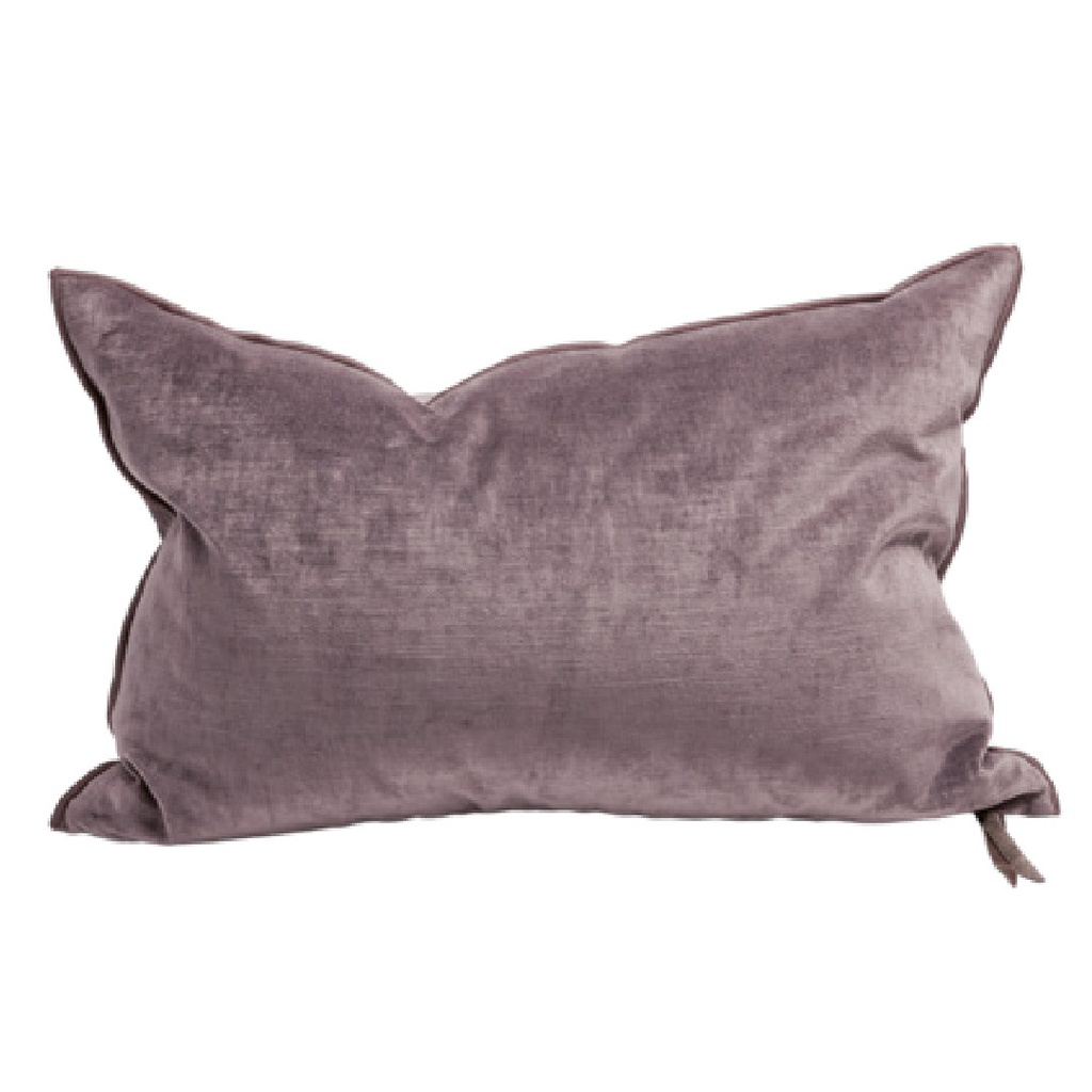 Coussin Vice Versa Velours Royal - bruyère