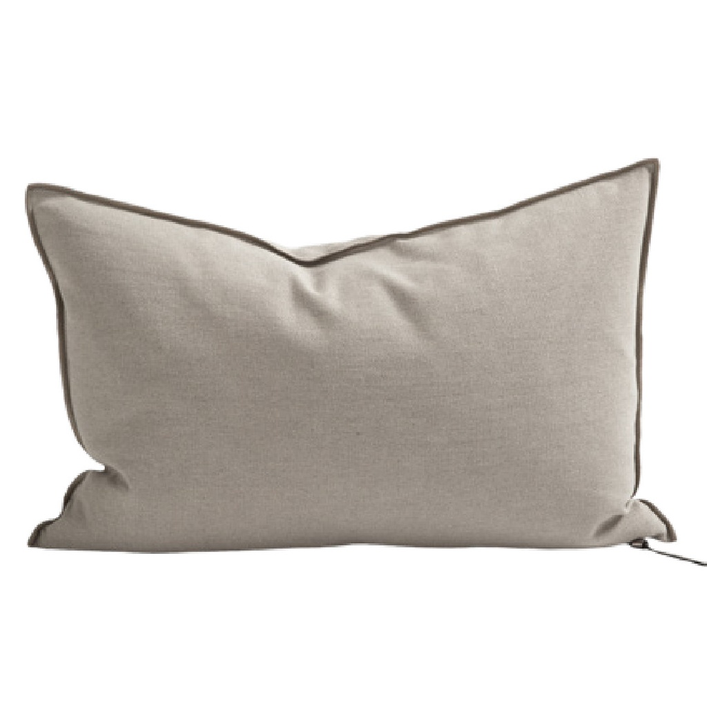 Coussin Vice Versa Toile Métis Upcyclée - naturel