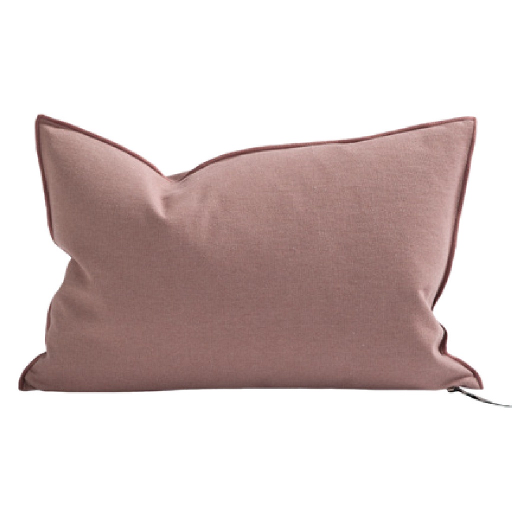 Coussin Vice Versa Toile Métis Upcyclée - pétale