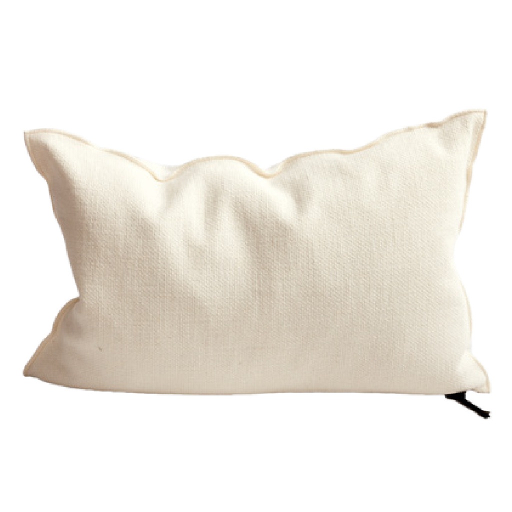 Coussin Vice Versa Toile Formentera - blanc (65 x 65 cm)
