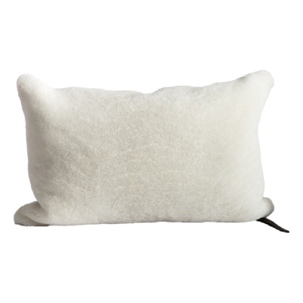 Coussin Mouton Bouclette - blanc