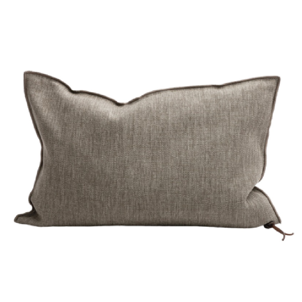 Coussin Vice Versa Toile In & Outdoor Lido - écorce