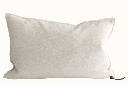 Coussin Vice Versa Toile In & Outdoor Menorca - off white