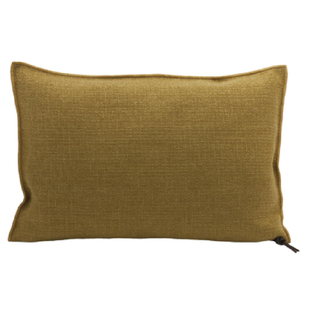Coussin Vice Versa Toile In & Outdoor Ischia - ocre