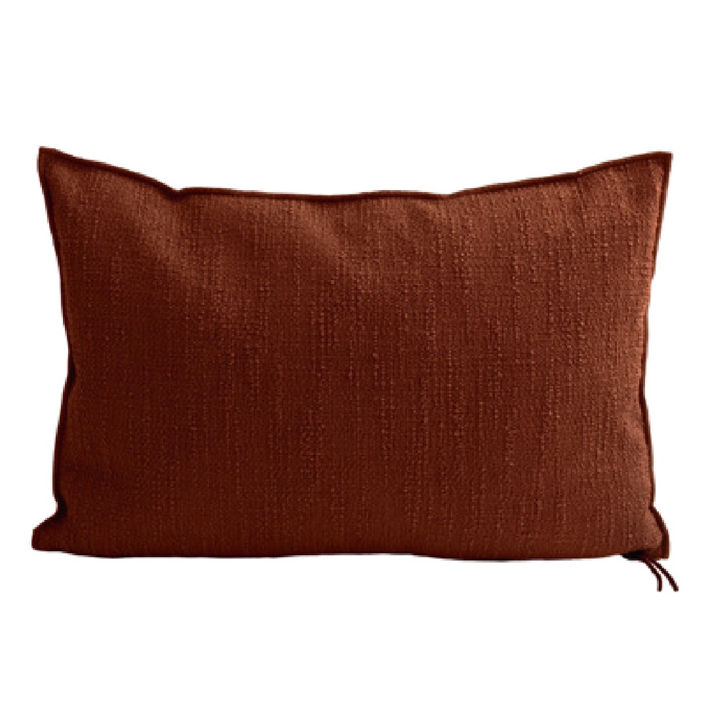 Coussin Vice Versa Toile In & Outdoor Capri - rusty (65 x 65 cm)