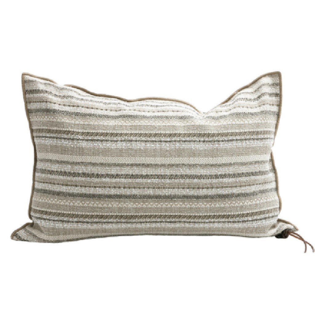 Coussin Vice Versa Toile In & Outdoor Santa Fe - naturel