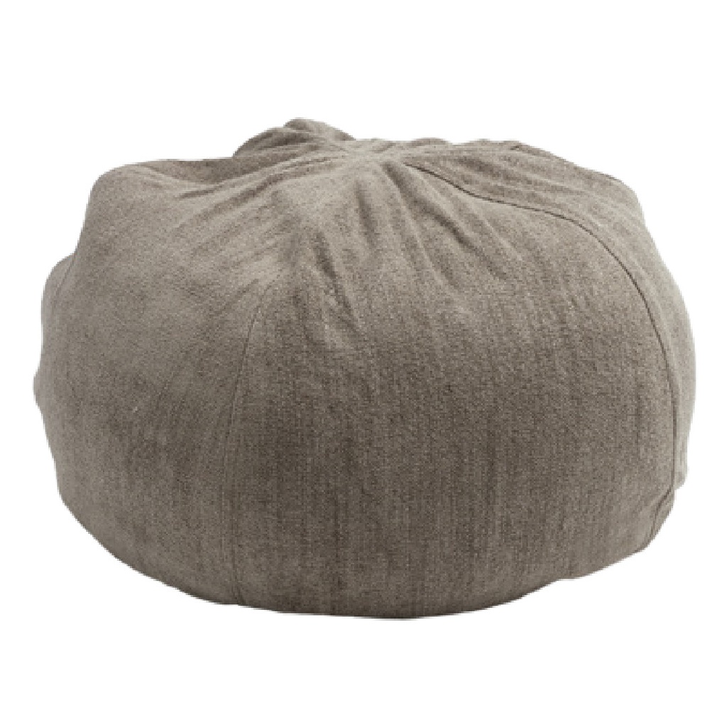 Pouf Bulle Chenille Vintage - écorce