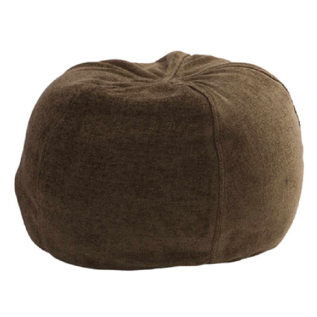Pouf Bulle Chenille Visconti - bronze (40 x 60 cm)