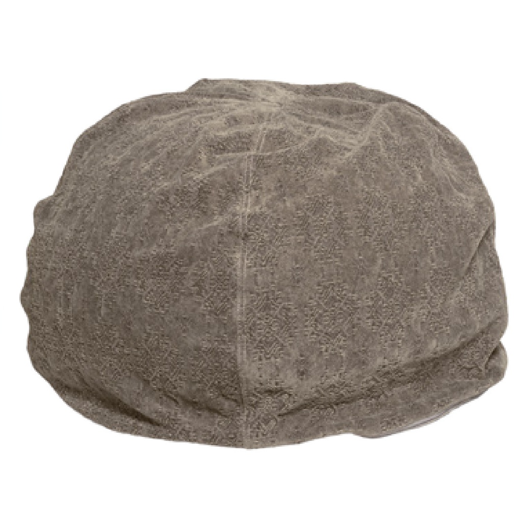 Pouf Bulle Jacquard Stone Washed Kilim - kilim écorce (40 x 60 cm)
