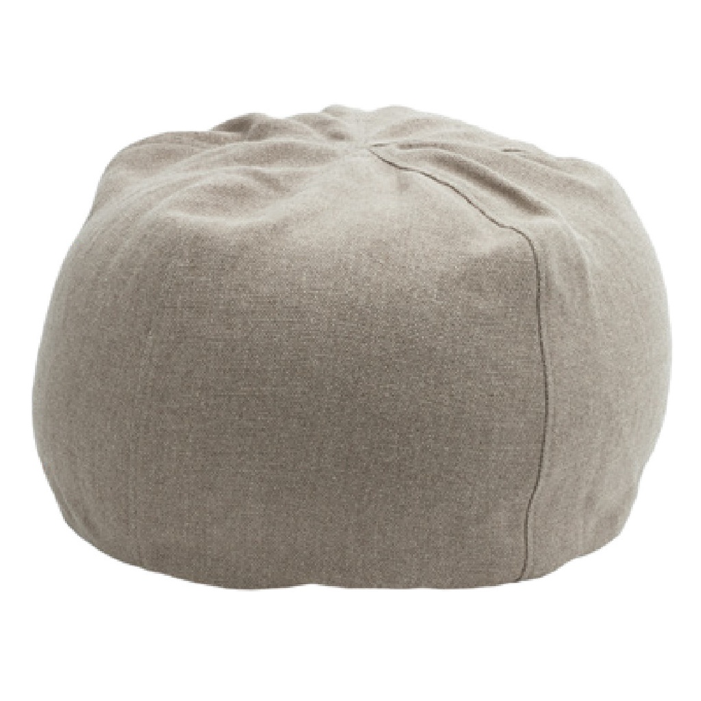Pouf Bulle Lin Wabi Sabi Stone Washed - naturel (40 x 60 cm)