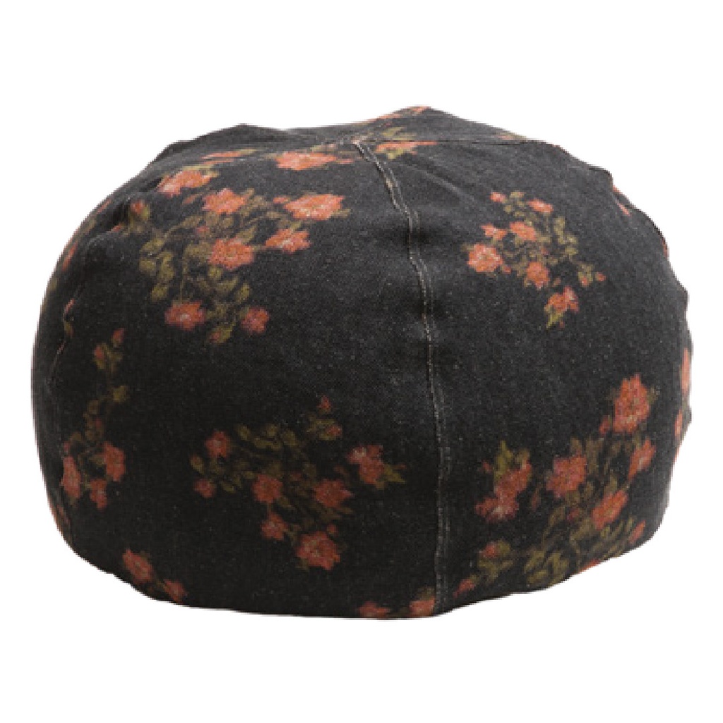 Pouf Bulle Lin Wabi-Sabi Imprimé - les roses spritz