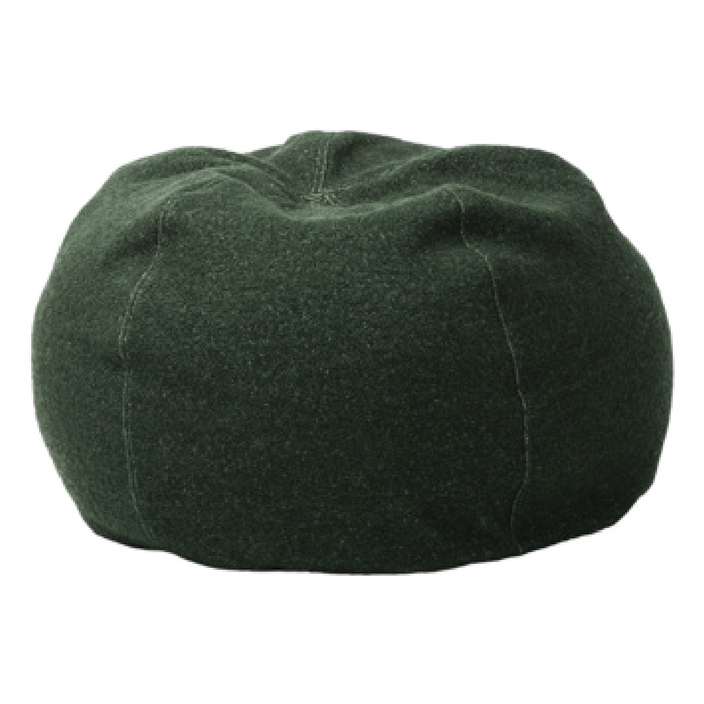 Pouf Bulle Toile Bouclette - avocat (40 x 60 cm)