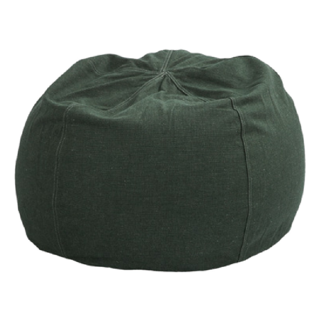 Pouf Bulle Toile Métis Upcyclée - avocat