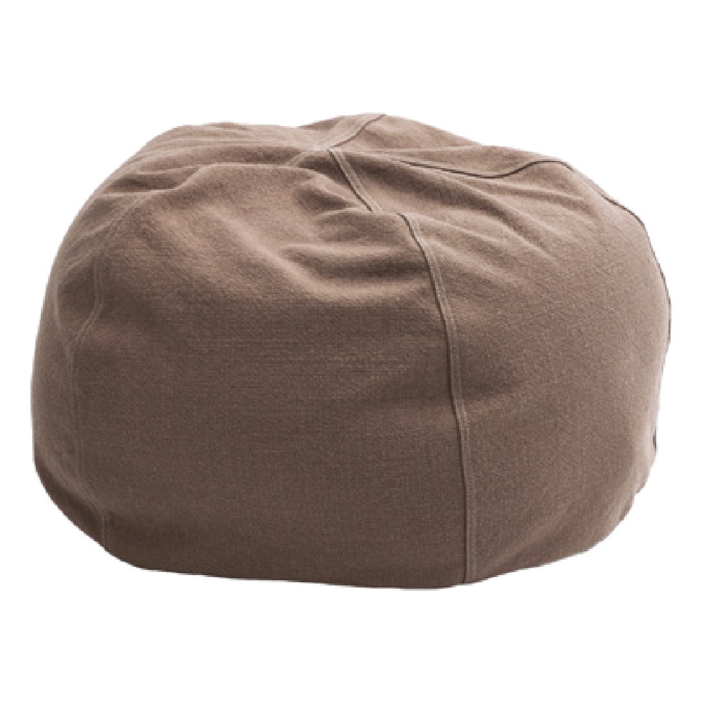 Pouf Bulle Toile Towani Upcyclée - blush (40 x 60 cm)