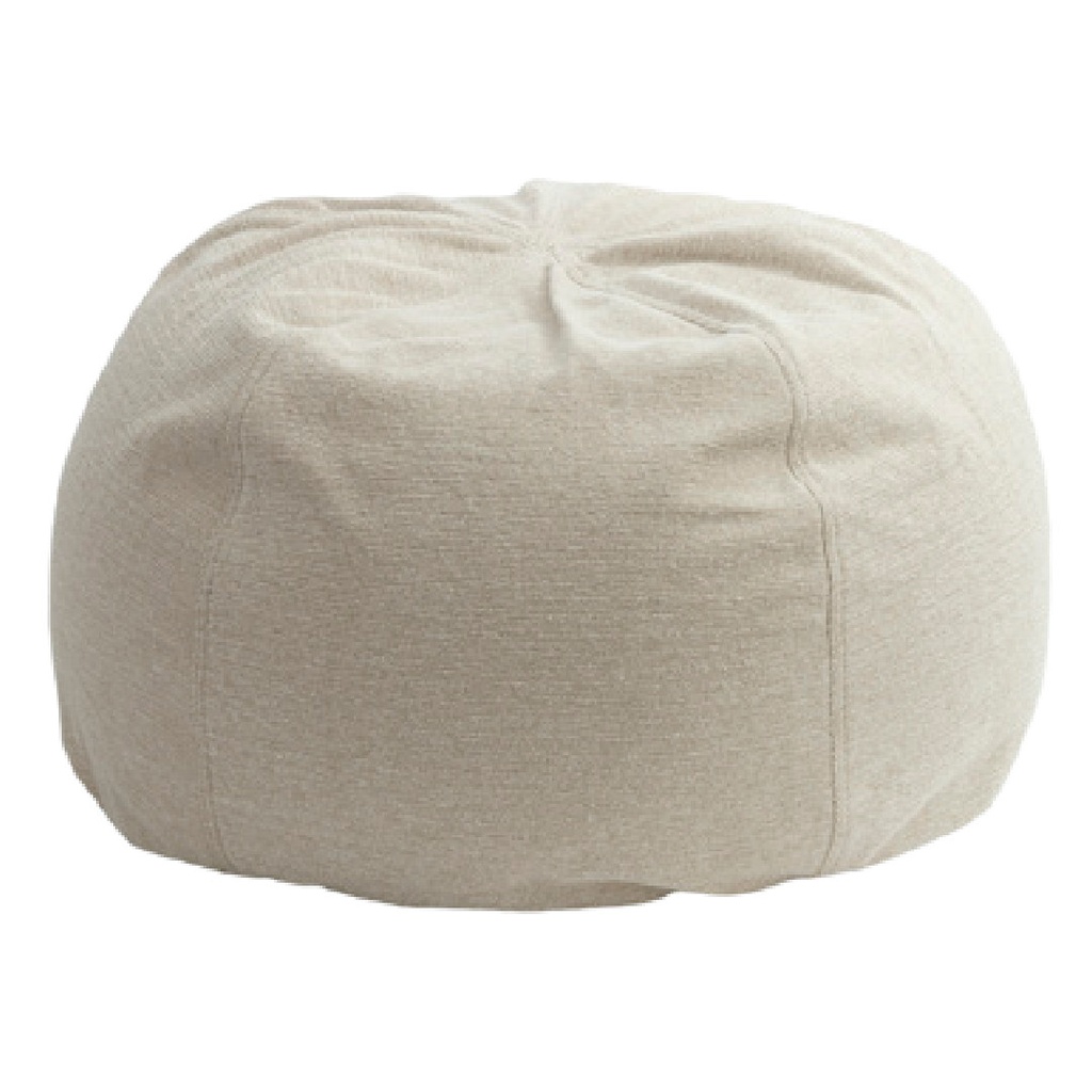 Pouf Bulle Toile de Naples Upcyclée - fior di latte