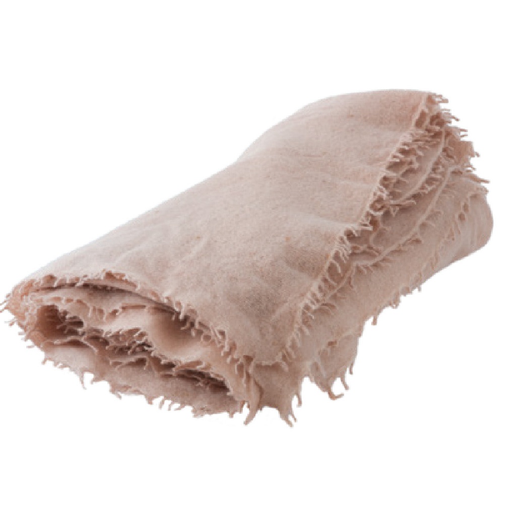 Plaid Frangé Cachemire Tricoté Main - panty