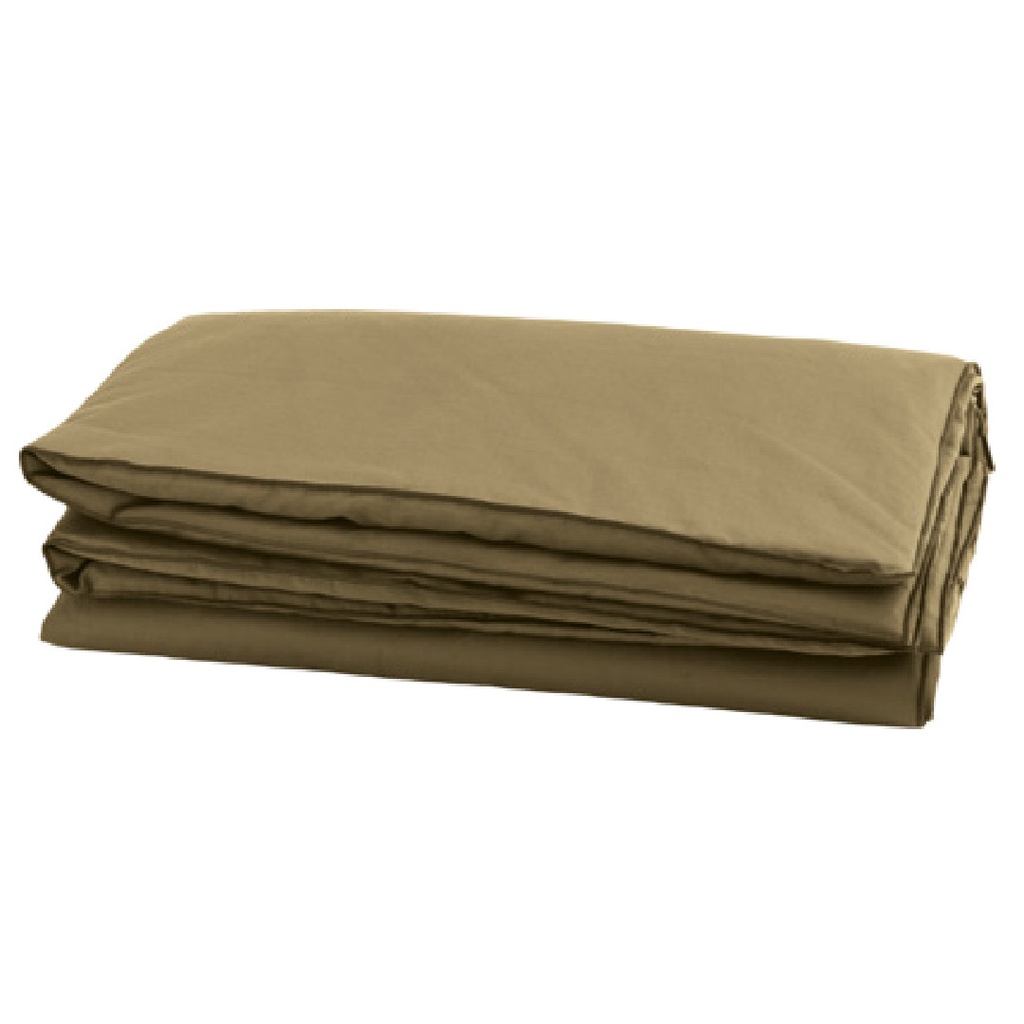 Couette Cocoon Vice Versa Satin Mimi - bronze (150 x 200 cm)