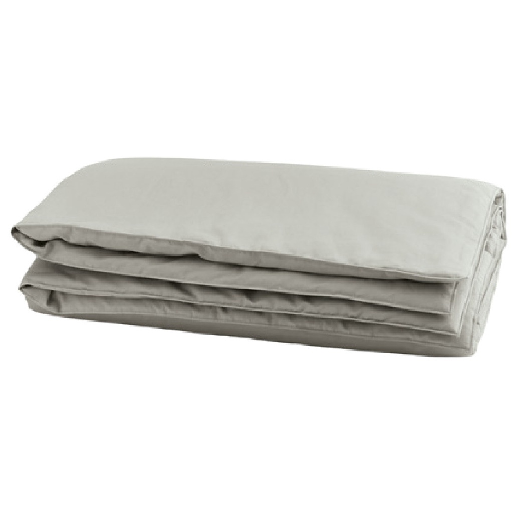 Couette Cocoon Vice Versa Satin Mimi - ciment (150 x 200 cm)
